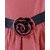 Kids Cave Indi Girls Midi/Knee Length Casual Dress (Pink, Sleeveless)
