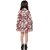 Kids Cave Indi Girls Above Knee Casual Dress (Multicolor, Full Sleeve)
