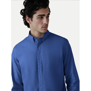                       Mens Blue Oxford shirt                                              