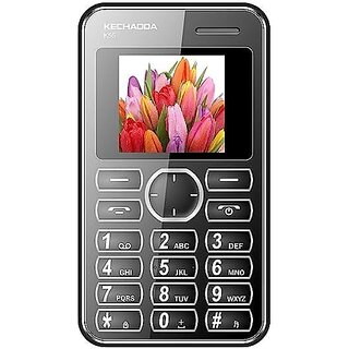                      KECHAODA K55 (Dual SIM, 1.8 Inch Display, 800mAh Battery, Black)                                              