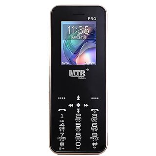 MTR PRO (Dual SIM, 1.44 Inch Display, 1100mAh Battery, Gold)