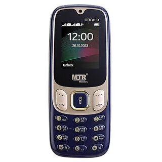                       MTR Orchid (Dual SIM, 1.77 Inch Display, 1100mAh Battery, Dark Blue)                                              