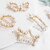 Alamodey Pearl (Pack Of 6) Hair Clip (White)