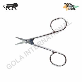 GOLA INTERNATIONAL Scissors Rounded Blunt tip, Short Model Overall Length 100 mm Curved Shaped Scissors