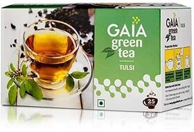 GAIA Tulsi Green Tea Green Tea Bags Box (25 Bags)