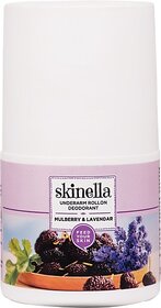SKINELLA Deodorant Roll on  Mulberry and Lavender 50ml Deodorant Roll-on  -  For Women (50 ml)
