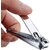 Diamond Toenail and Fingernail Cutter Clipper Trimmer with Knife and Curved Nail Filer (2 Pieces)