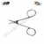 GOLA INTERNATIONAL Scissors Rounded Blunt tip, Short Model Overall Length 100 mm Curved Shaped Scissors