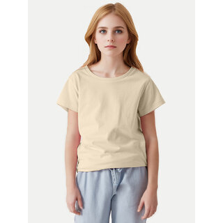                       Girls Lemon Crew neck T-shirt                                              