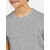 Boys Grey Melange Crew neck T-shirt