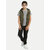 Boys Grey Melange Crew neck T-shirt