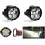 Set of 2 RA Accessories 6 LED Transformer Bike Fog Light