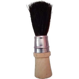 PasCom Wood Shaving Brush with Ultra Soft  Absorbent Bristles  Long Handle for Men, Beige