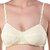 U-Light Women Cotton Non Padded Non-Wired Bra Regular Bra (34 Off-White)