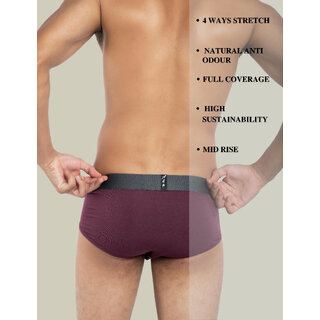 AshleyandAlvis Men Brief  (Pack Of 2)