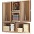 Onlinecraft Book Shelf ( Brown ) 2 Wali Engineered Wood Open Book Shelf (Finish Color - Brown, Diy(Do-It-Yourself))