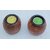 Onlinecraft Tea Light Holder Wooden 2 - Cup Tealight Holder Set (Brown, Pack Of 2)