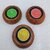 Onlinecraft Ch3282 Wooden Tealight Holder Set (Brown, Pack Of 1)