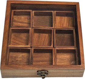 Onlinecrafts Spice Set Wooden (1 Piece)