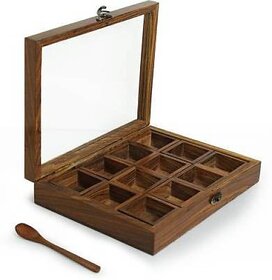 Onlinecraft Spice Set Wooden (1 Piece)