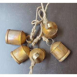                       Onlinecraft Mountable Cowbell (Gold)                                              