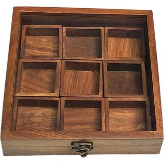 Onlinecrafts Spice Set Wooden (1 Piece)