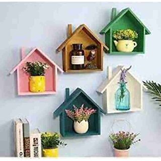                       Wooden Wall Shelf (Number Of Shelves - 1)                                              