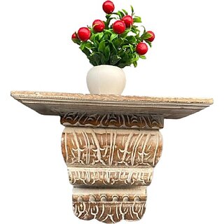                       Wooden Wall Shelf (Number Of Shelves - 1, Brown)                                              
