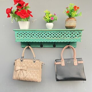 Wooden Wall Self ( H7714 ) Wooden Wall Shelf (Number Of Shelves - 1, Green) Wooden Wall Self ( H7714 ) Wooden Wall Shelf (Number Of Shelves - 1, Green)
