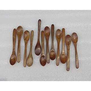                       Onlinecraft 12 Pc Soopen Set Kitchen Tool Set (Brown, Spatula)                                              
