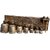 Onlinecraft Cow Bell (3134) 6 Inch Wali Iron Cow Bell (Gold)