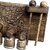 Onlinecraft Cow Bell (3134) 6 Inch Wali Iron Cow Bell (Gold)