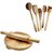 Craftonline Brown Kitchen Tool Set Kitchen Tool Set (Brown, Spatula)