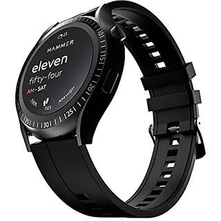                       HAMMER Pulse Ace Plus Round dial Bluetooth Calling Smartwatch with 1.28