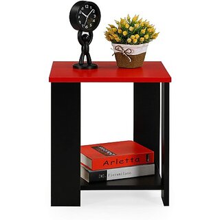                       Onlinecraft Engineered Wood Bedside Table (Finish Color - Black, Pre-Assembled)                                              