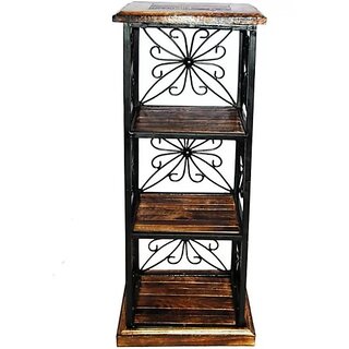 Onlinecraft Solid Wood Bedside Table Solid Wood Bedside Table (Finish Color - Black, Pre-Assembled) Onlinecraft Solid Wood Bedside Table Solid Wood Bedside Table (Finish Color - Black, Pre-Assembled)