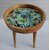 Onlinecraft Wooden Side Table Engineered Wood Side Table (Finish Color - Green, Pre-Assembled)