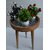 Onlinecraft Wooden Side Table Engineered Wood Side Table (Finish Color - Blue, Pre-Assembled)
