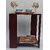 Onlinecraft Engineered Wood Bedside Table (Finish Color - Brown, Pre-Assembled)