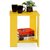 Onlinecraft Engineered Wood Bedside Table (Finish Color - Yellow, Pre-Assembled)