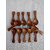 Wooden mini spoon condiments /salt /sugar /tea /coffee and disposable mini spoon set of 10