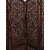 Onlinecraft Solid Wood Decorative Screen Partition (Free Standing, Finish Color - Brown, 4, Diy(Do-It-Yourself))