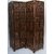 Onlinecraft Solid Wood Decorative Screen Partition (Free Standing, Finish Color - Brown, 4, Diy(Do-It-Yourself))
