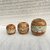 ( G7903 ) Wooden Flower Pot Stand Wooden Vase (6 Inch, White, Brown)