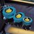 R3284 Wooden 1 - Cup Candle Holder Set (Blue, Pack Of 1)