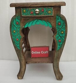 Onlinecraft Stool (Green, Diy(Do-It-Yourself))