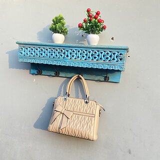 Wooden Wall Self ( H7721 ) Wooden Wall Shelf (Number Of Shelves - 1, Blue) Wooden Wall Self ( H7721 ) Wooden Wall Shelf (Number Of Shelves - 1, Blue)