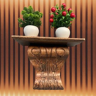                       Wooden Wall Shelf (Number Of Shelves - 1)                                              