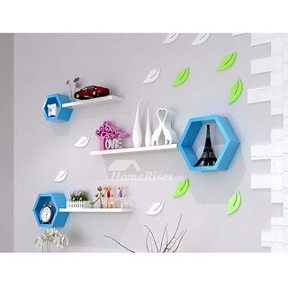                       Wooden Wall Shelf (Number Of Shelves - 6)                                              