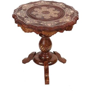 Onlinecrafts Wooden Stool (Ch1255) Stool (Brown, Ready)